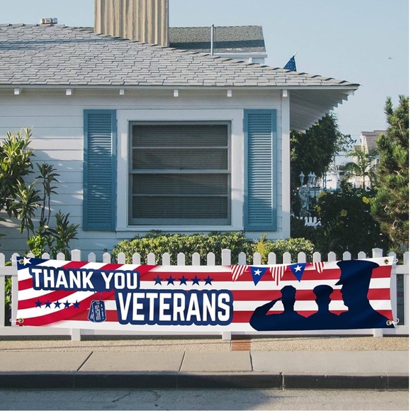 Patriotic Veterans Day Banner - Picture 5 of 6